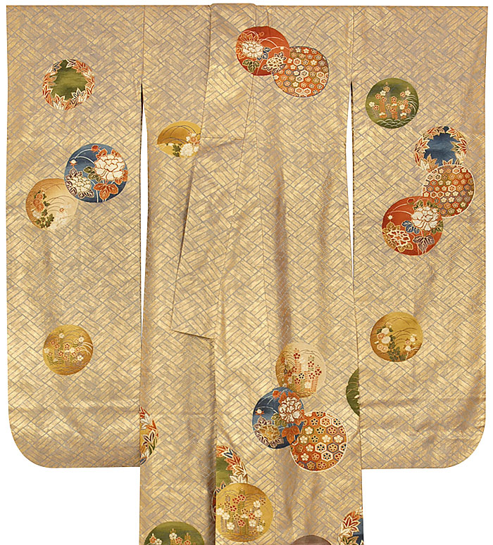 【楽蔵裂】河合美術織物謹製 本振袖着物の写真
