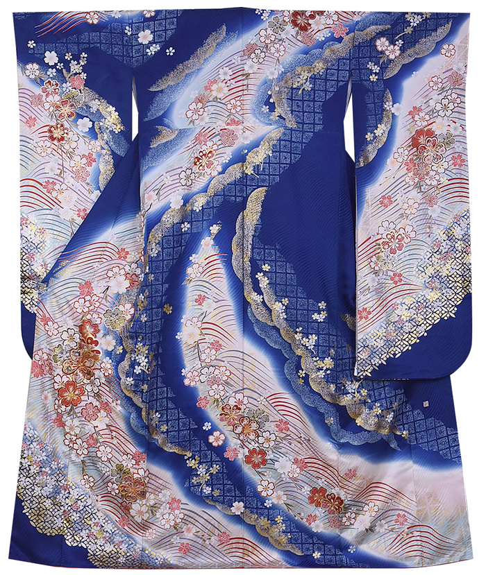 谷崎潤一郎の世界・正絹振袖着物、襦袢付きの写真