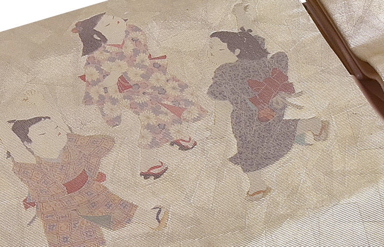 作り帯・正絹名古屋帯の写真