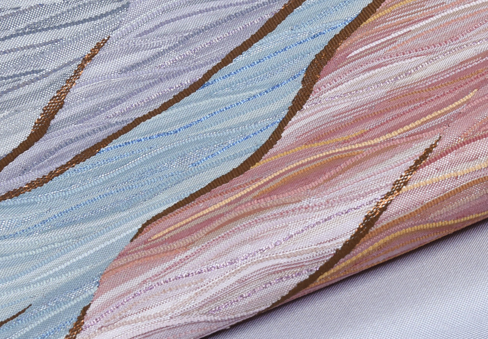 SO-420 袋帯 太鼓柄 正絹 植物文様 オリエンタル 金粉 箔 逸品 着物・浴衣 