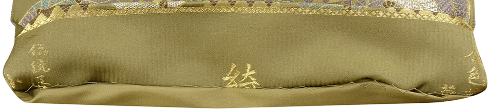 小笹宏風作・正絹袋帯、六通柄の写真