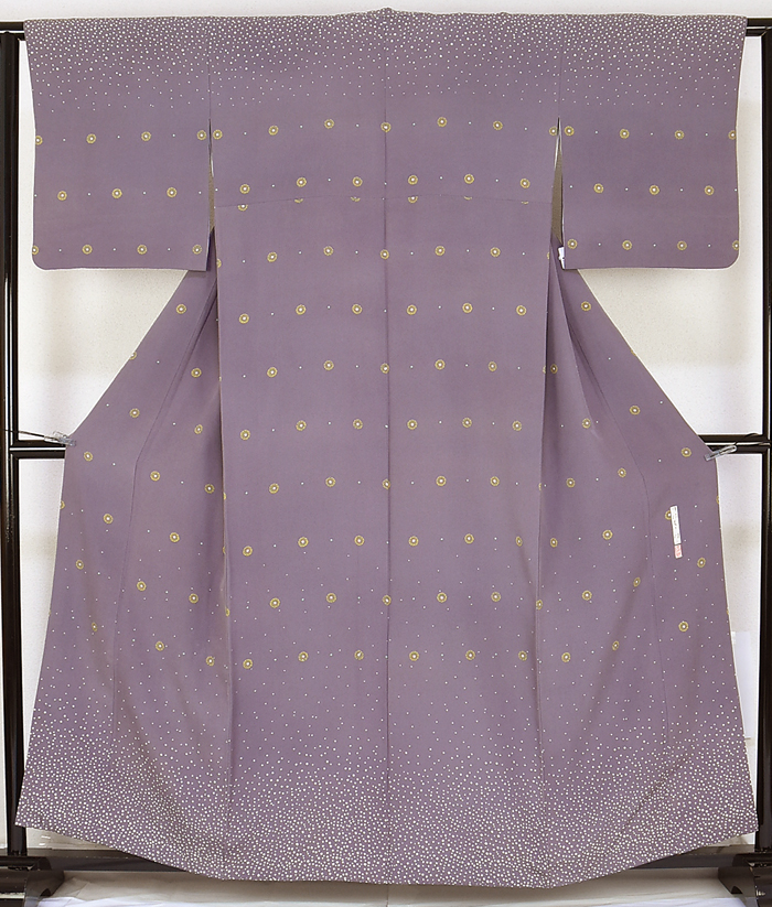 川村久太郎作・正絹訪問着着物の写真