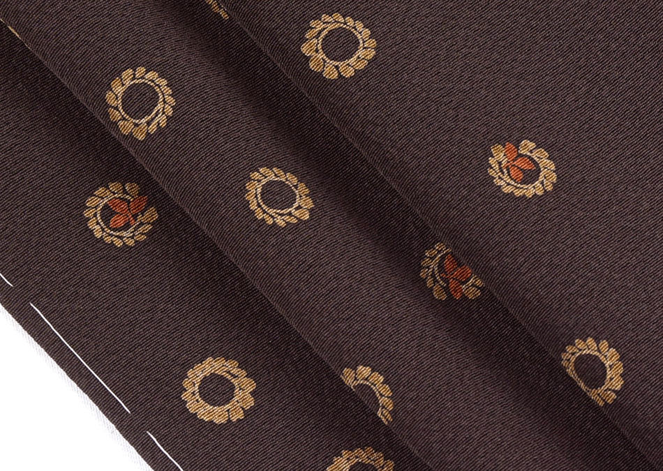 千地泰弘作・正絹小紋着物の写真